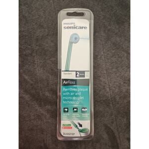 Philips Sonicare Standard AirFloss HX8012 Replacement Nozzles (2 Nozzles)